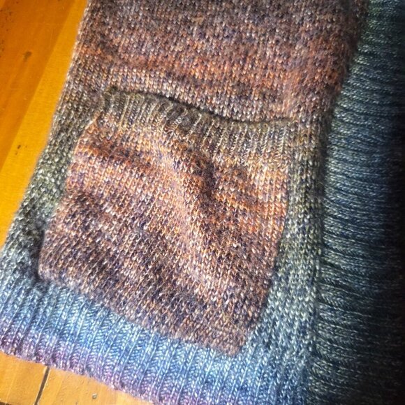 American Rag Cie Ultra Soft Multicolored Open-Front Long Sleeve Cardigan - Sz S - Picture 11 of 11